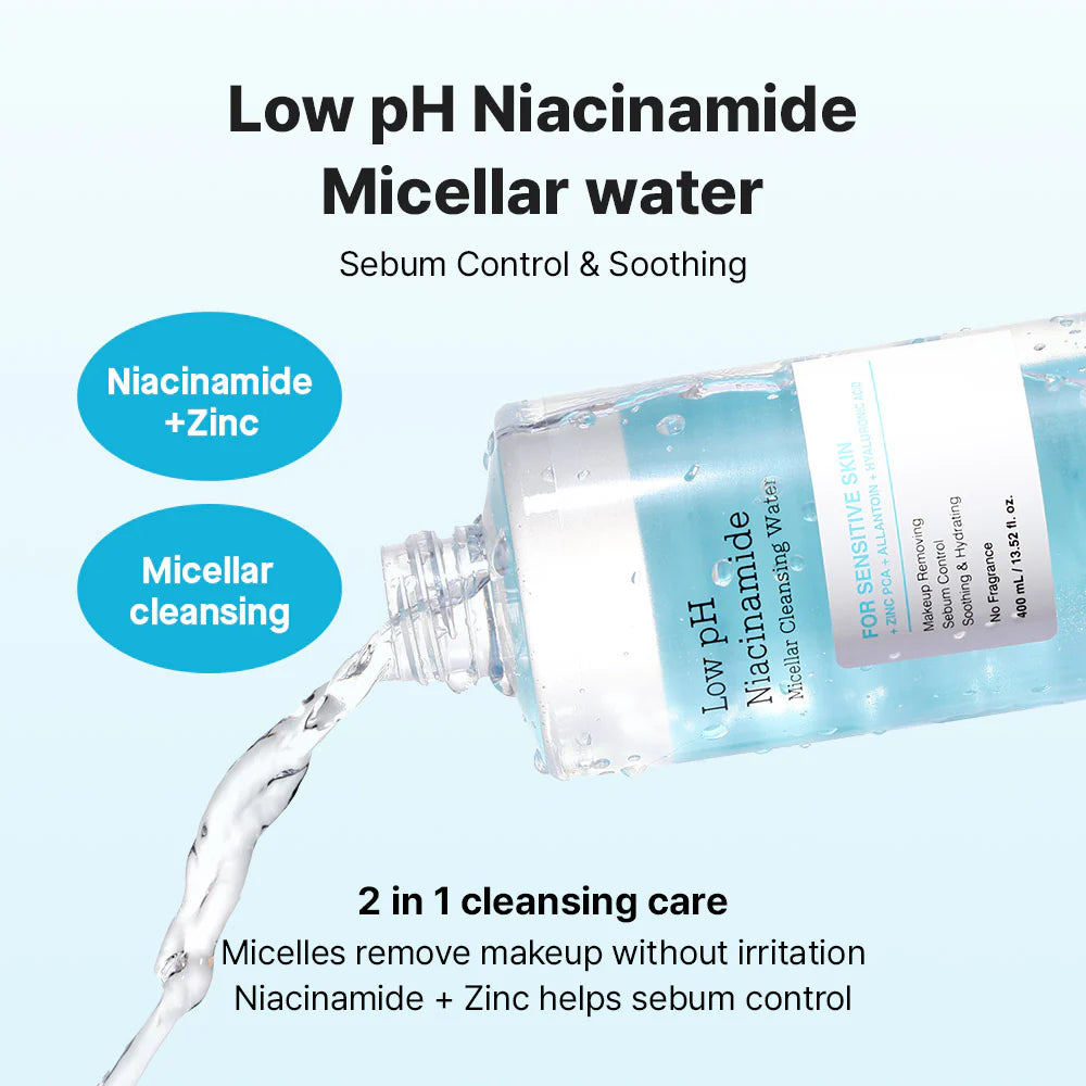 Cosrx | Low pH Niacinamide Micellar Cleansing Water