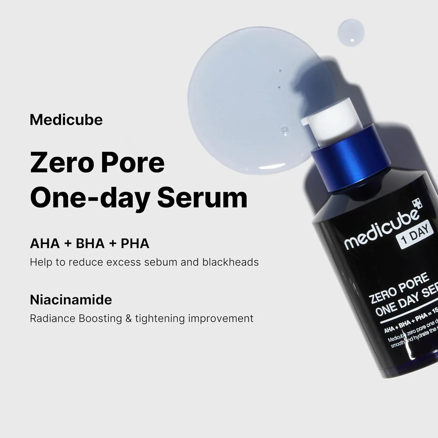 Medicube | Zero Pore One Day Serum