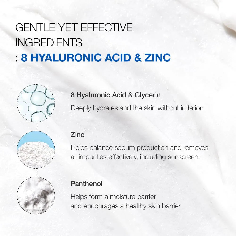 Anua | 8 Hyaluronic Acid Hydrating Gentle Foaming Cleanser