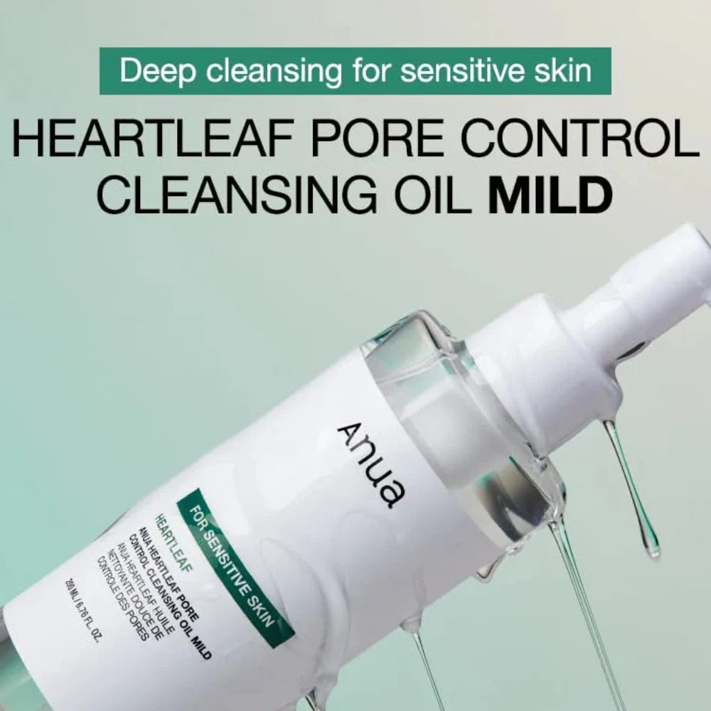 Anua | Heartleaf Pore Control Cleansing Oil Mild