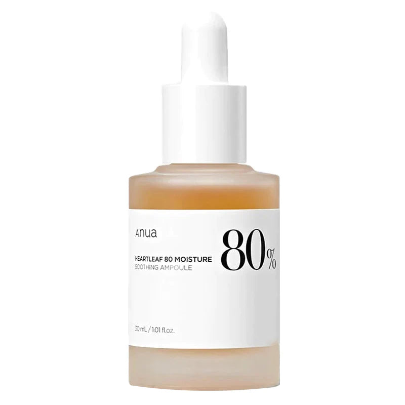 Authentic Anua Houttuynia Cordata 80% Moisture Soothing Ampoule available online in Pakistan at Makeup by Unzilay – original Korean ampoule with 80% houttuynia extract for calming sensitive skin, reducing redness, and providing deep hydration with cash on delivery nationwide.