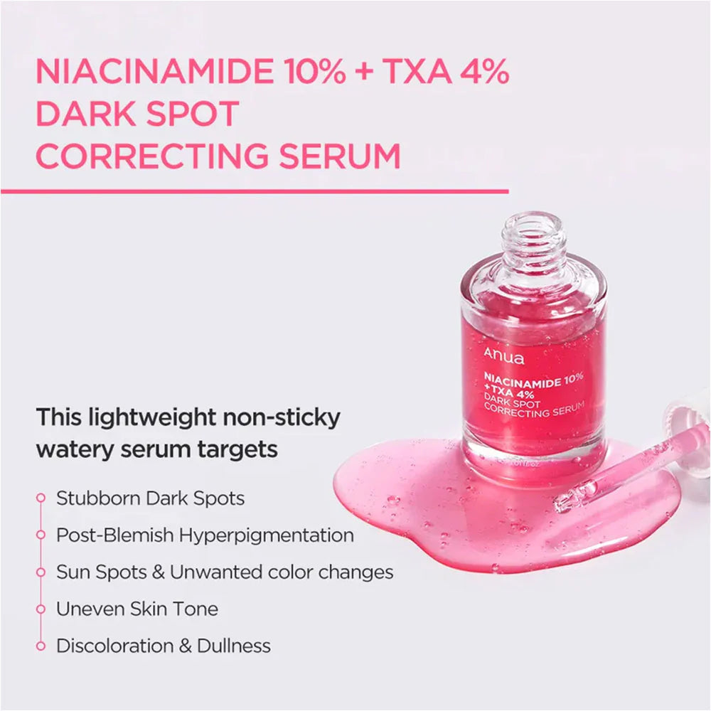 Anua | Niacinamide 10% + TXA 4% Dark Spot Correcting Serum