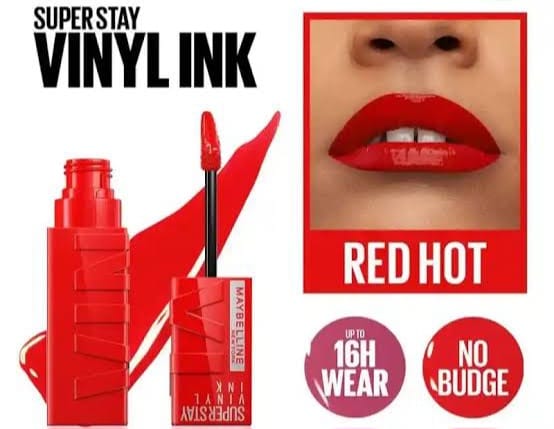Maybelline | Super Stay Vinyl Ink Longwear Liquid Lipcolor | 25 Red Hot