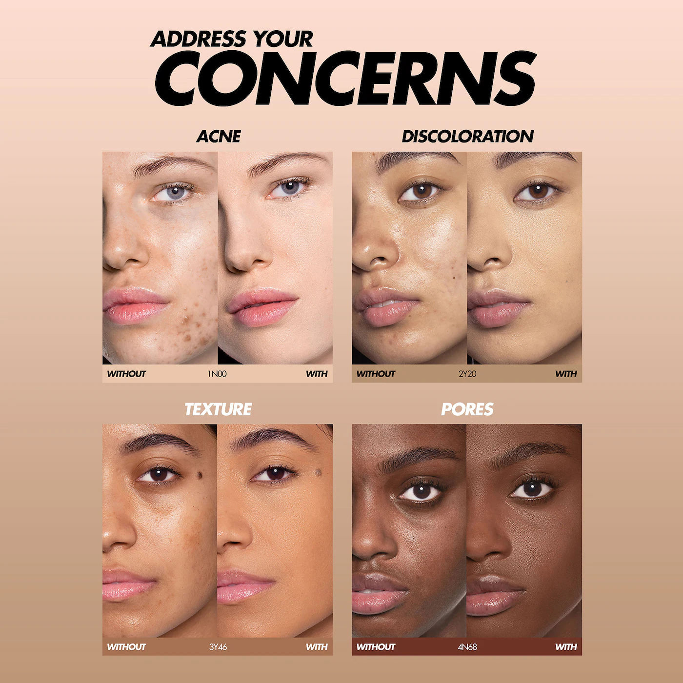 Makeup Forever | HD SKIN Waterproof Natural Matte Foundation