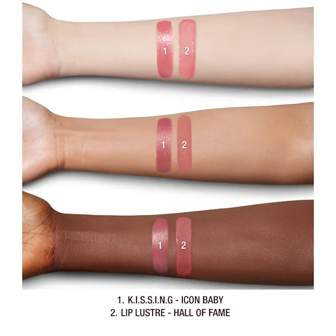 Charlotte Tilbury | K.I.S.S.I.N.G Lipstick and Lip Gloss Duo Icon Baby