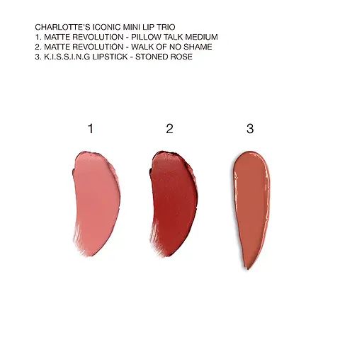 Charlotte Tilbury | Iconic Mini Lip Trio
