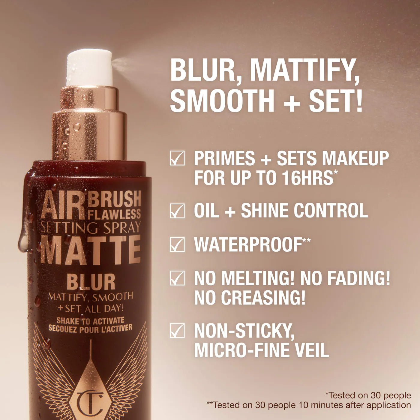 Charlotte Tilbury | Airbrush Flawless Matte Blur Setting Spray