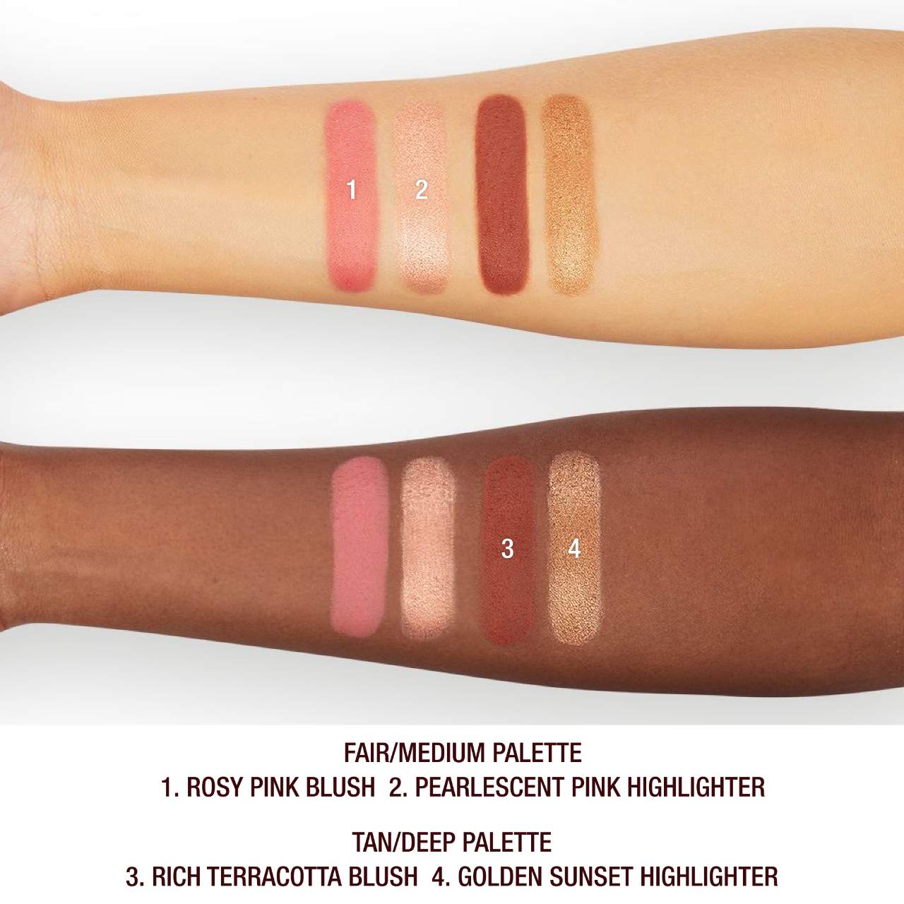 Charlotte Tilbury | Mini Hollywood Blush & Glow Palette