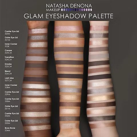 Natasha Denona | Glam Eyeshadow Palette