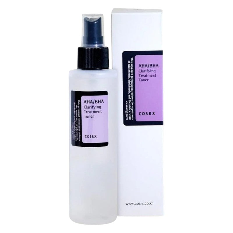 Buy COSRX AHA BHA Clarifying Treatment Toner at best price in Pakistan – Korean skincare exfoliating toner for acne-prone, oily, and sensitive skin available online