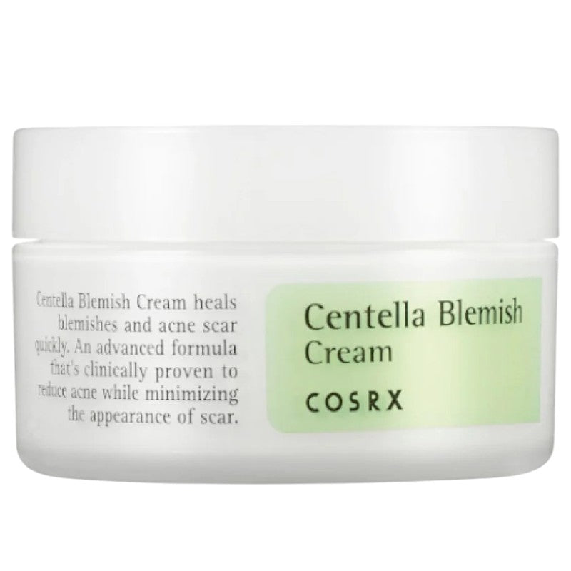 Cosrx Centella Blemish Cream – Korean acne and spot treatment cream with centella asiatica for reducing blemishes, redness, and inflammation in Pakistan