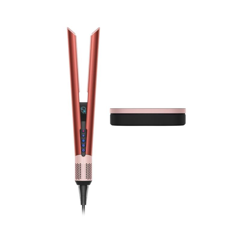 Dyson Airstrait straightener in (Strawberry bronze)