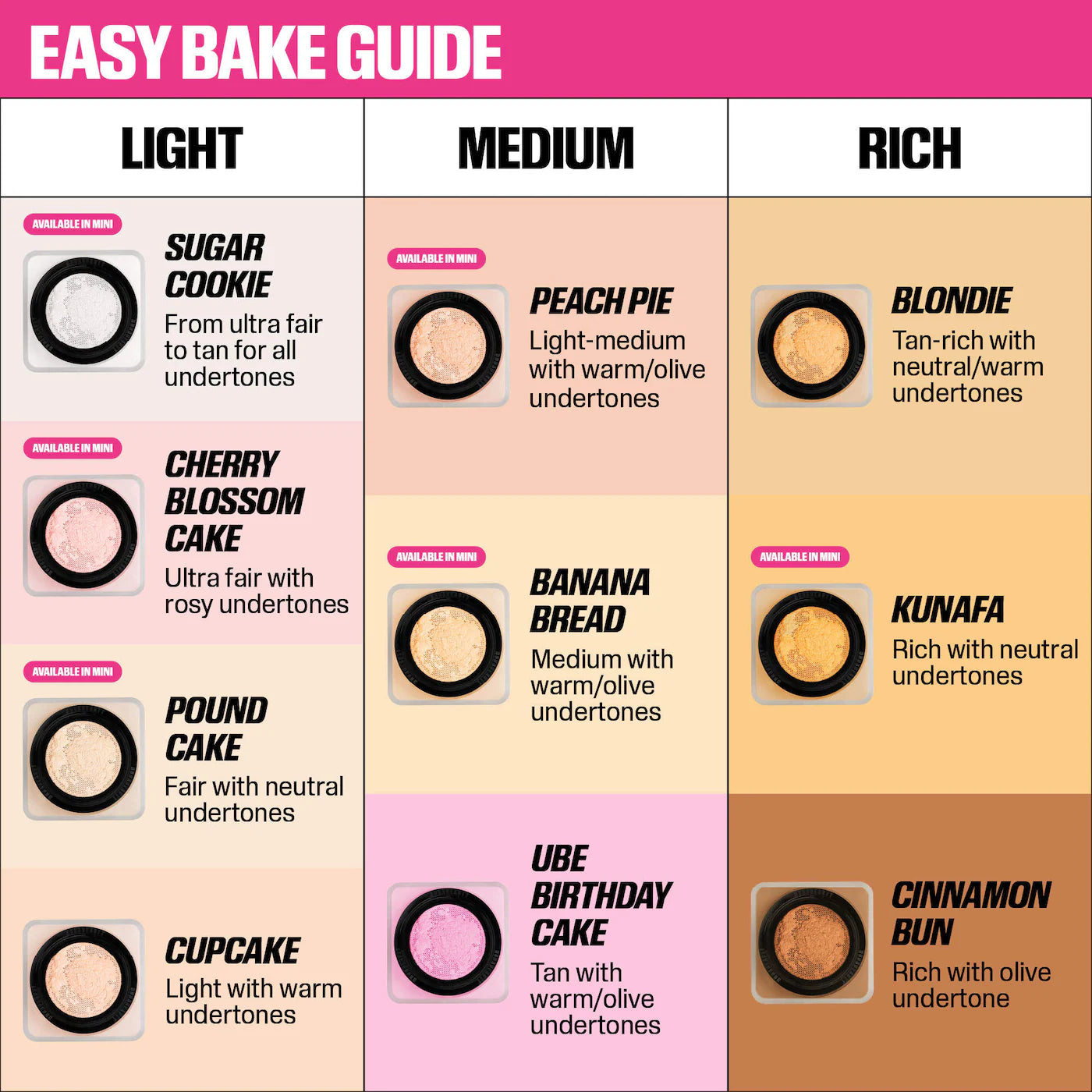 Huda Beauty | Easy Bake Loose Baking & Setting Powder