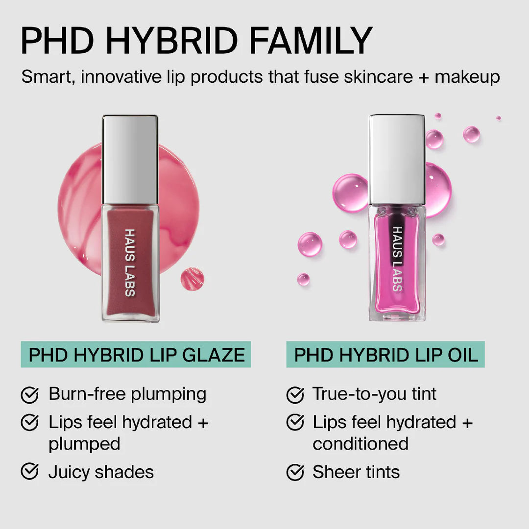 Haus Lab | PhD Hybrid Lip Glaze Plumping Gloss