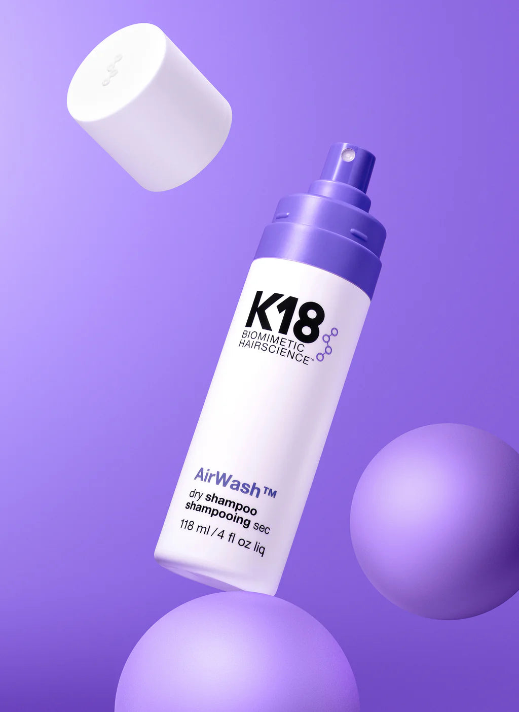 k18 | AirWash™ dry shampoo