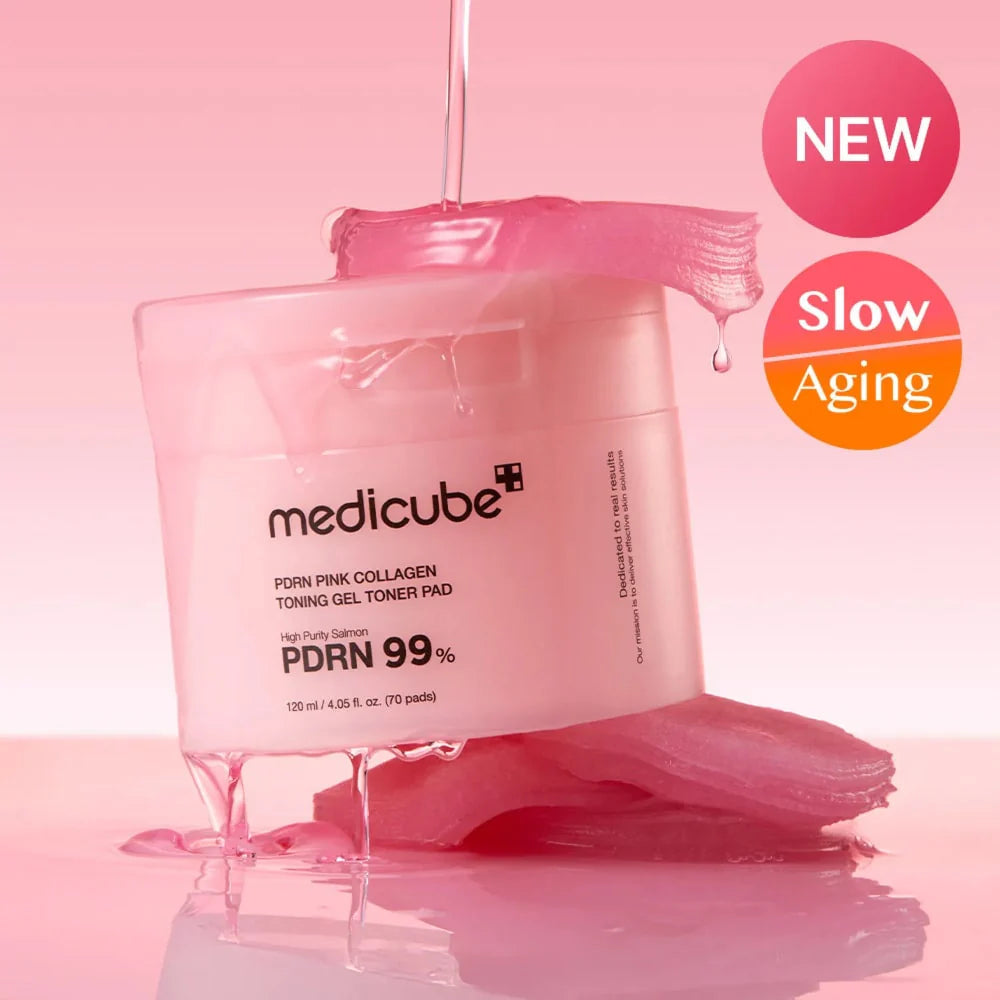 Medicube | PDRN Pink Toning Gel Toner Pad (70ea)