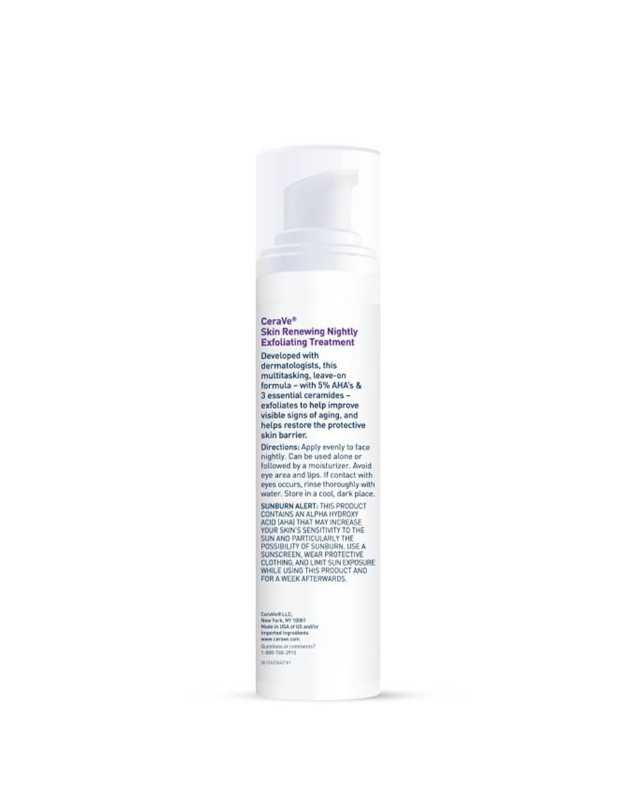 CeraVe | Skin Renewing Nightly Exfoliating Treatment | AHA/BHA night treatment