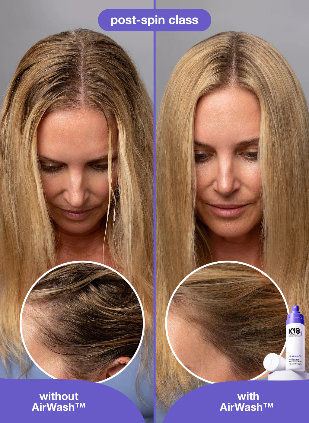 k18 | AirWash™ dry shampoo