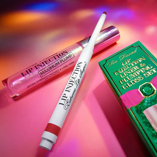 Too Faced | Lip Injection Plumping Lip Liner & Gloss Set