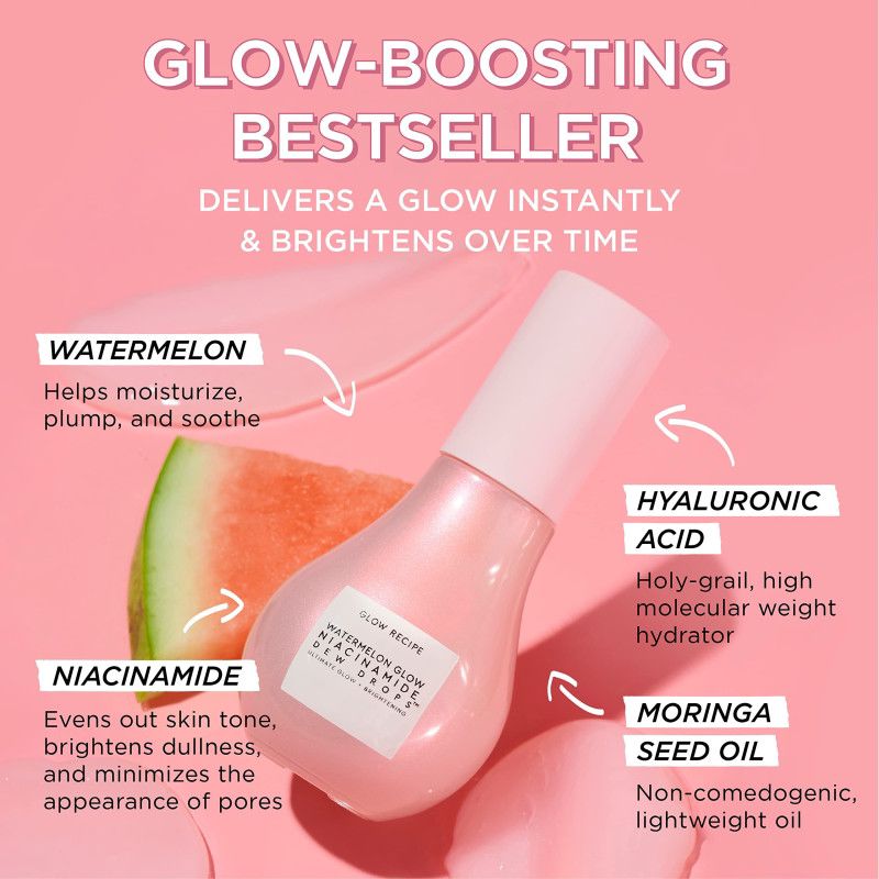 Glow Recipe | Watermelon Glow Niacinamide Dew Drops 40ml