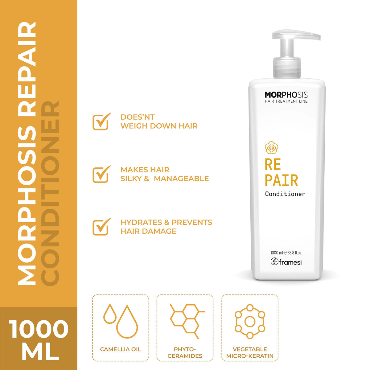 Framesi - Morphosis Repair Conditioner - 1000ml