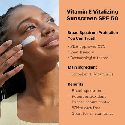 Cosrx | Vitamin E Vitalizing Sunscreen SPF 50+