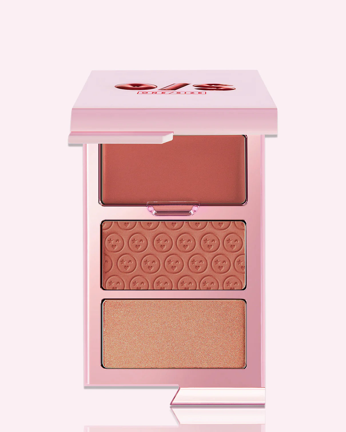 One/Size Cheek Clapper 3D Blush Trio Palette