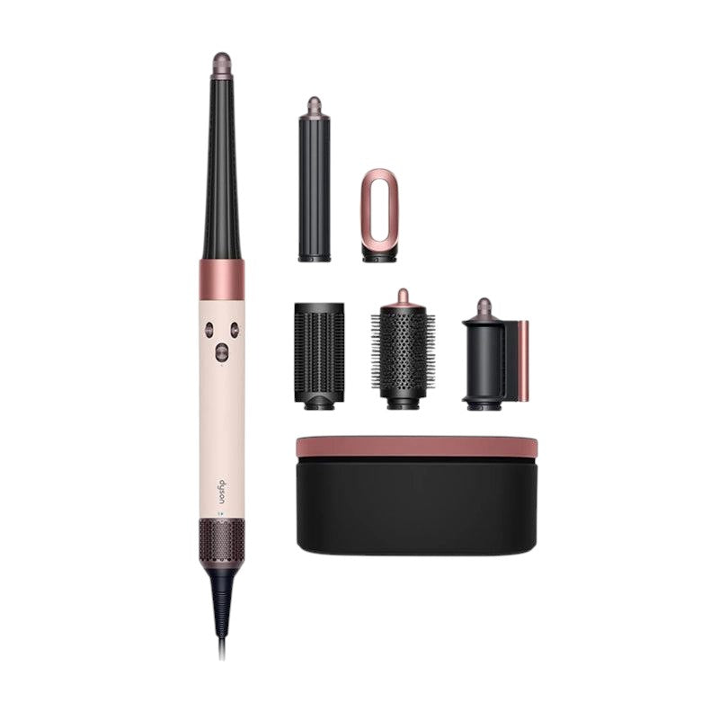 Dyson Airwrap i.d.™ Ceramic Pink Rose Gold Straight + Wavy – Makeup by Unzilay
