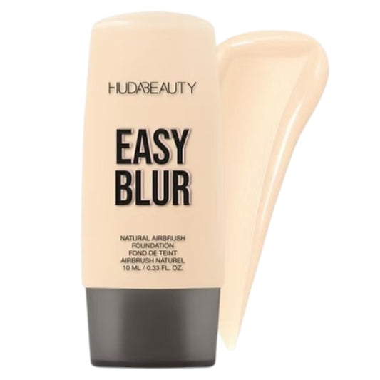 Huda Beauty Mini Easy Blur Natural Airbrush Foundation with Niacinamide – travel-size airbrush foundation with skincare benefits, smooth finish, buildable coverage, available online in Pakistan
