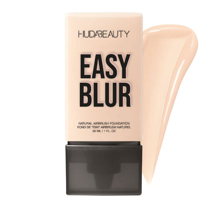Huda Beauty Easy Blur Natural Airbrush Foundation with Niacinamide – lightweight foundation with skin-blurring effect, buildable coverage, infused with niacinamide for skincare benefits, available online in Pakistan
