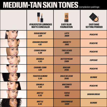 Huda Beauty | Easy Blur Natural Airbrush Foundation with Niacinamide