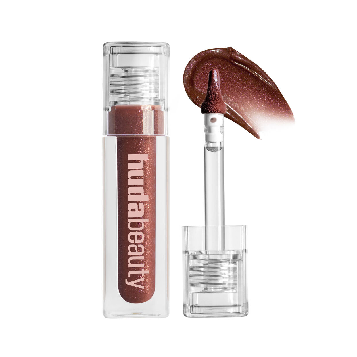 Huda Beauty | Icy Nude FAUXFILLER Lip Gloss