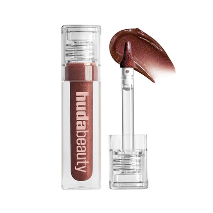 Huda Beauty | Icy Nude FAUXFILLER Lip Gloss