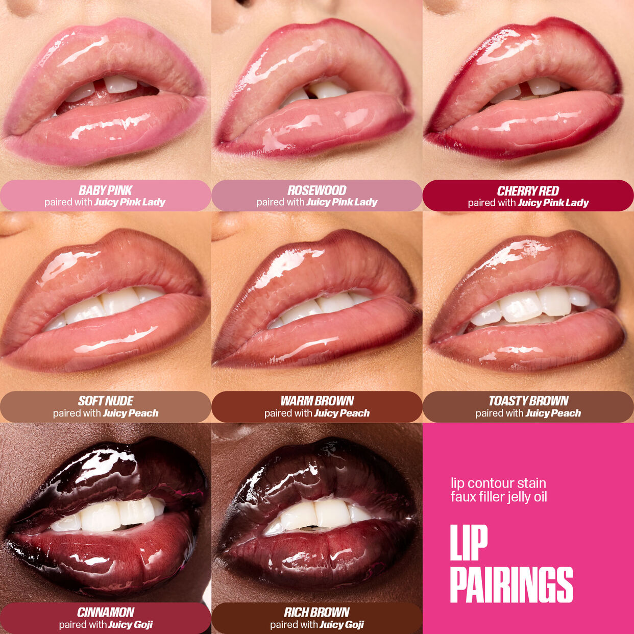 Huda Beauty | Lip Contour Lip Stain For 12-Hour Wear