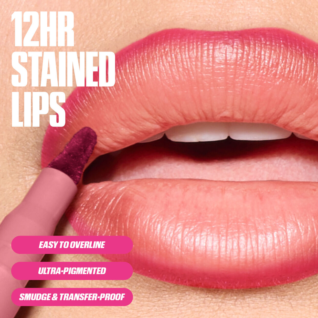 Huda Beauty | Lip Contour Lip Stain For 12-Hour Wear