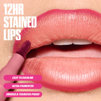 Huda Beauty | Lip Contour Lip Stain For 12-Hour Wear