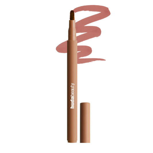 Huda Beauty Lip Contour Lip Stain – long-lasting 12-hour lip stain with smudge-proof, transfer-proof formula for defined, bold lips, available online in Pakistan
