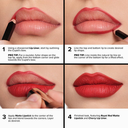 Anastasia Beverly Hills |  Full-Pigment Matte & Satin Velvet Lipstick