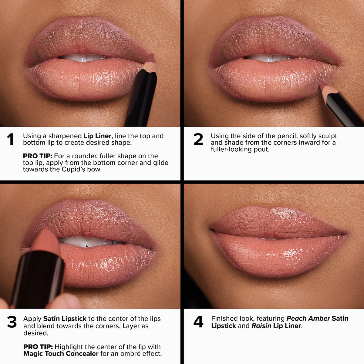 Anastasia Beverly Hills |  Full-Pigment Matte & Satin Velvet Lipstick