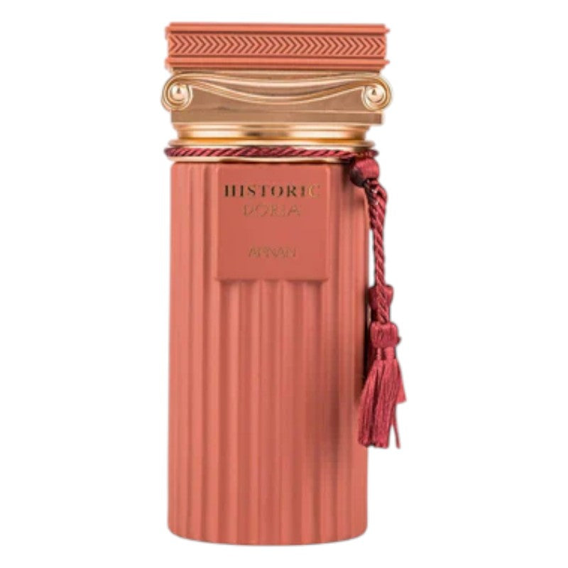 "Buy Afnan Historic Doria Eau De Parfum For Women 100ml in Pakistan – luxurious long-lasting floral fragrance perfect for daily wear and special occasions."