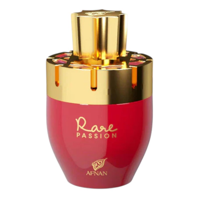 "Buy Afnan Rare Passion Eau De Parfum For Women 100ml in Pakistan – long-lasting floral-fruity fragrance perfect for daily wear and special occasions.