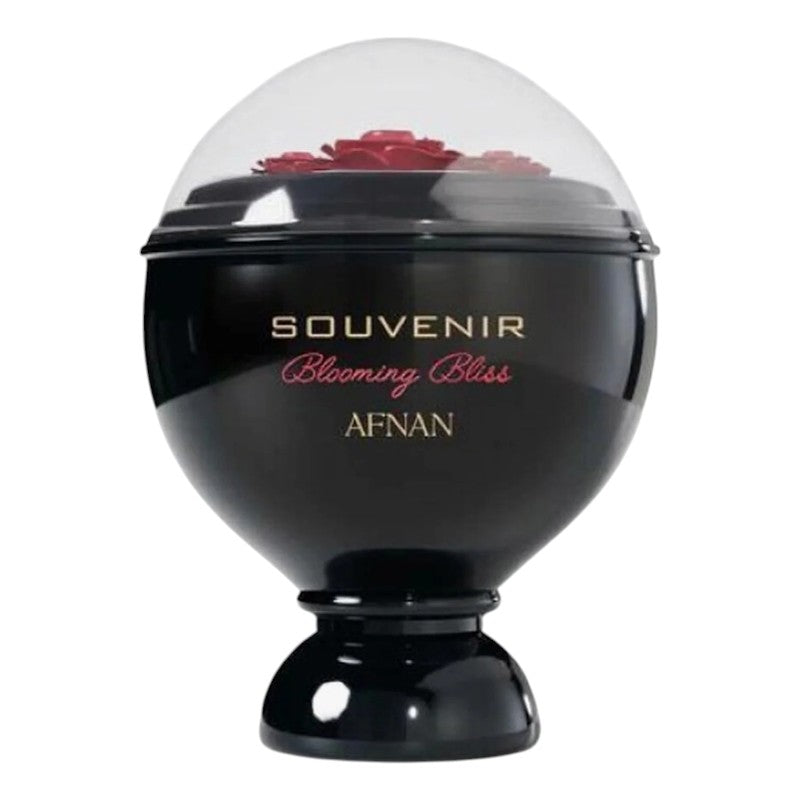 "Buy Afnan Souvenir Blooming Bliss Eau De Parfum 100ml for women in Pakistan – long-lasting floral fruity fragrance with a soft, sweet feminine scent."