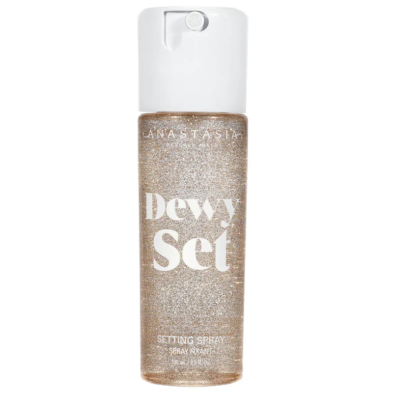 "Buy Anastasia Beverly Hills Dewy Set Hydrating Setting Spray in Pakistan – lightweight setting spray that hydrates skin and locks makeup with a radiant, dewy glow."