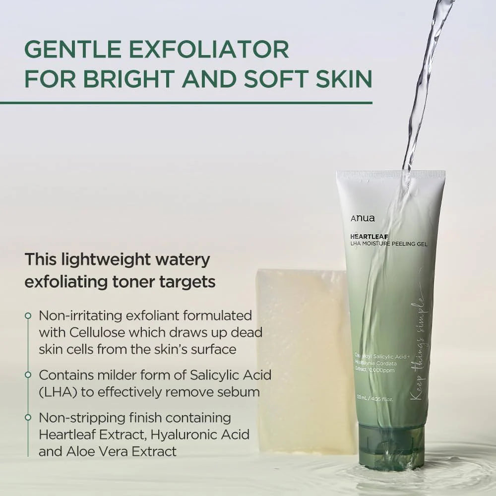 Anua | HEARTLEAF LHA MOISTURE PEELING GEL