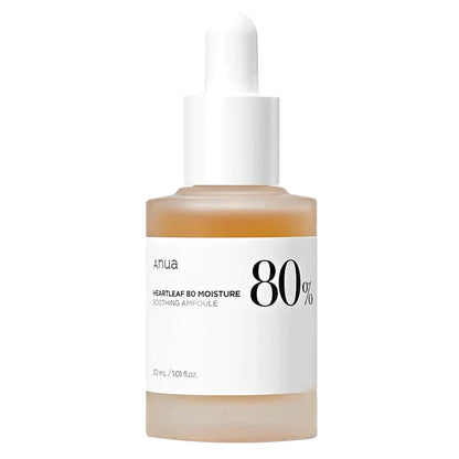 Authentic Anua Houttuynia Cordata 80% Moisture Soothing Ampoule available online in Pakistan at Makeup by Unzilay – original Korean ampoule with 80% houttuynia extract for calming sensitive skin, reducing redness, and providing deep hydration with cash on delivery nationwide.
