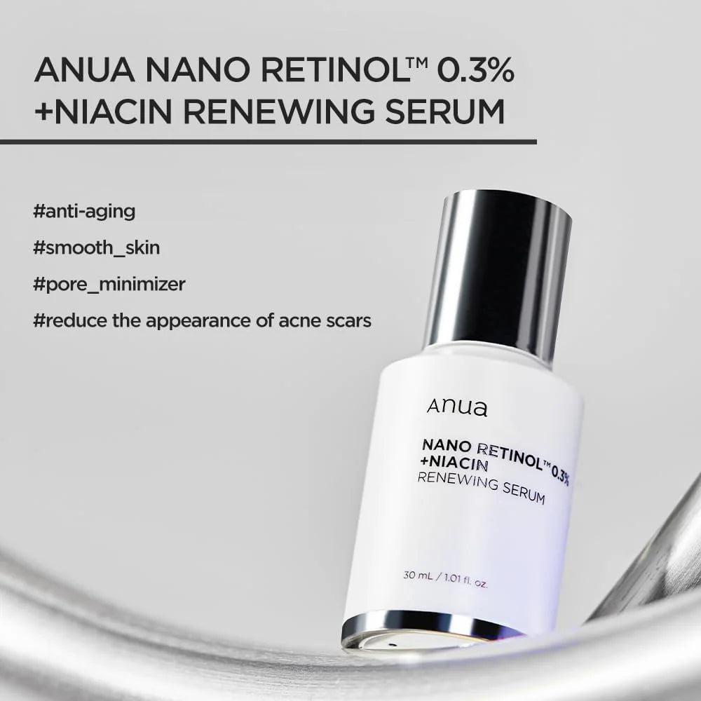 Anua | Nano Retinol 0.3% + Niacin Renewing Serum
