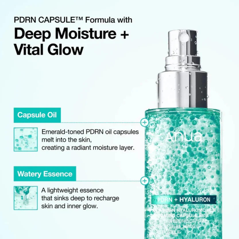 Anua | PDRN Hyaluronic Acid Hydrating Capsule Mist