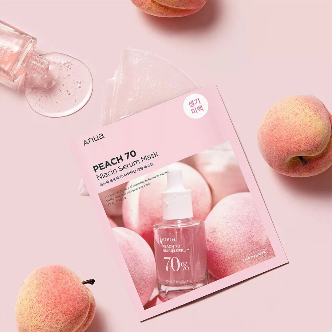 Anua | Peach 70 Niacin Serum Mask