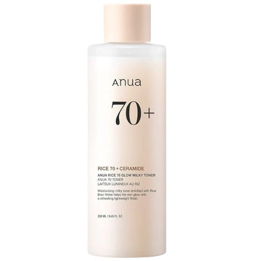 Authentic Anua Rice 70 Glow Milky Toner available online in Pakistan at Makeup by Unzilay – original Korean skincare toner with 70% rice extract for brightening, hydration, and glowing skin with cash on delivery nationwide.
