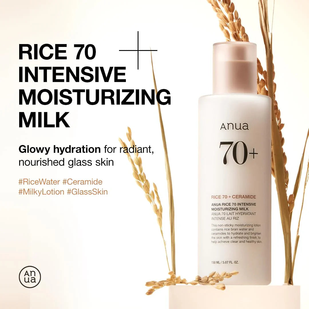 Anua | Rice 70 Intensive Moisturizing Milk